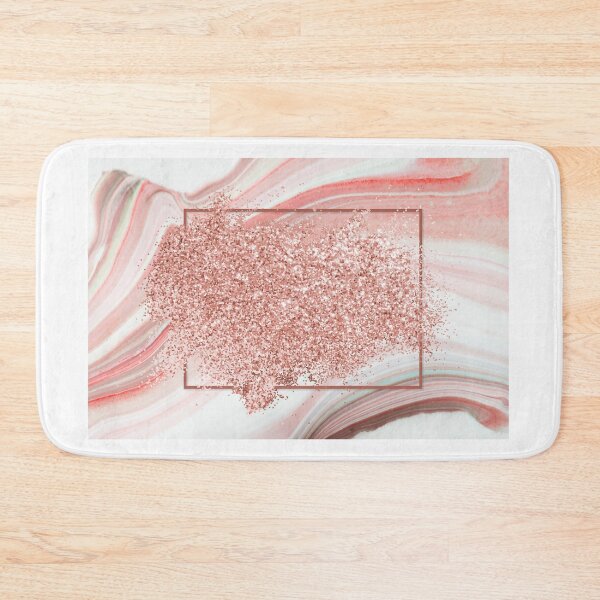 Item preview, Blush Pink & Rose Gold Marble  designed and sold by newburyboutique.
