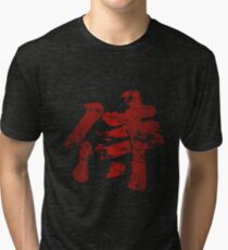Broken Samurai Kanji Tri-blend T-Shirt