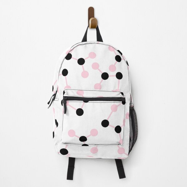 Item preview, Molecule Pattern in Black and Pink designed and sold by GemsAnatomy.