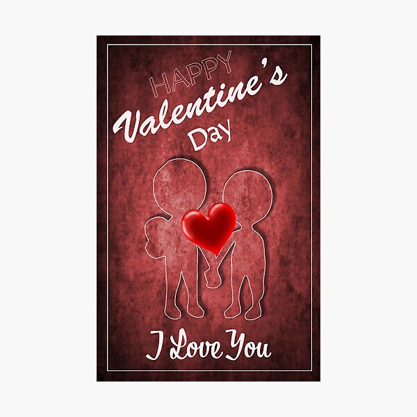 Item preview, Valentine's Day Card designed and sold by cmachiri.