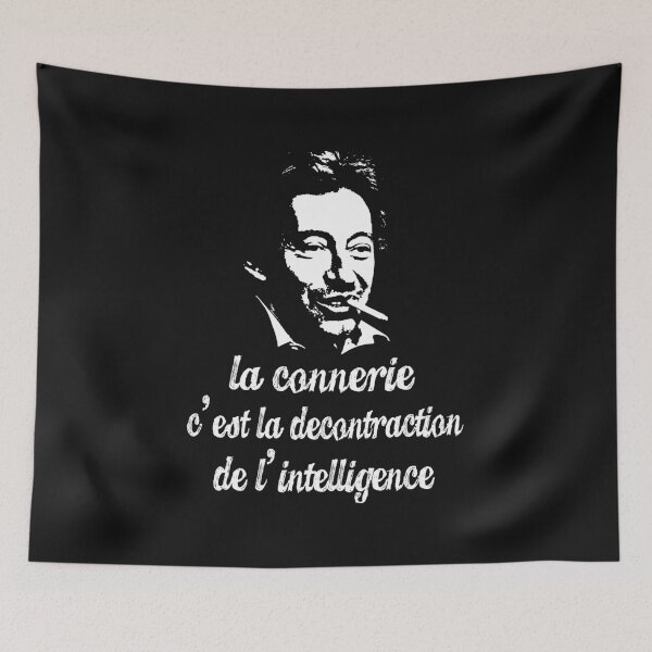Item preview, Serge Gainsbourg Quote designed and sold by Jayteezy.