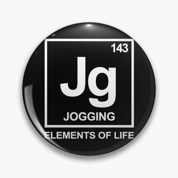 Item preview, Elements of life: 142 Jogging Periodic Table designed and sold by PhrasesTheThird.