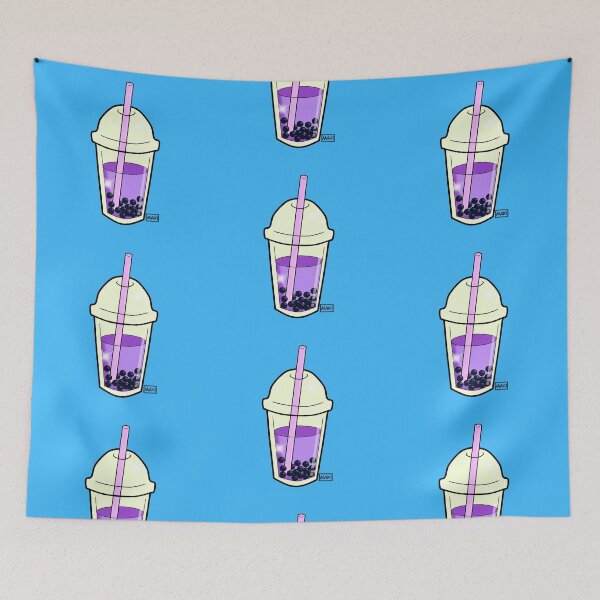 Item preview, Neon purple bubble tea designed and sold by MakiArts.