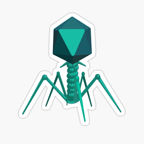 Item preview, Fettgedruckter Phage - blau designed and sold by Jellie.