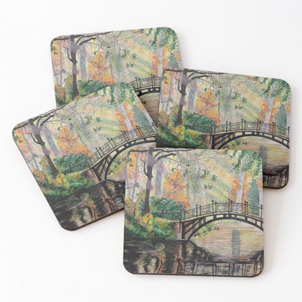 Item preview, Bridge Through the Woods designed and sold by Kriie8iveArt.
