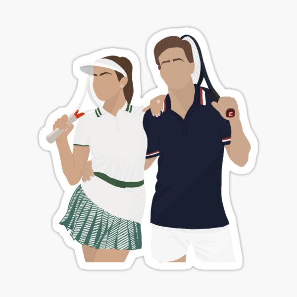 Item preview, Dynasty, Fallon Carrington and Liam Ridley playing tennis  designed and sold by sm-pht.