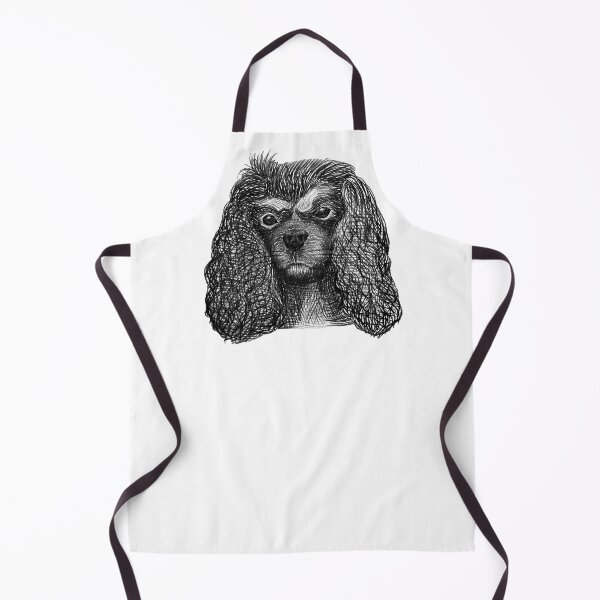 Item preview, a spaniel dog drawn in pencil designed and sold by nataliavavilina.