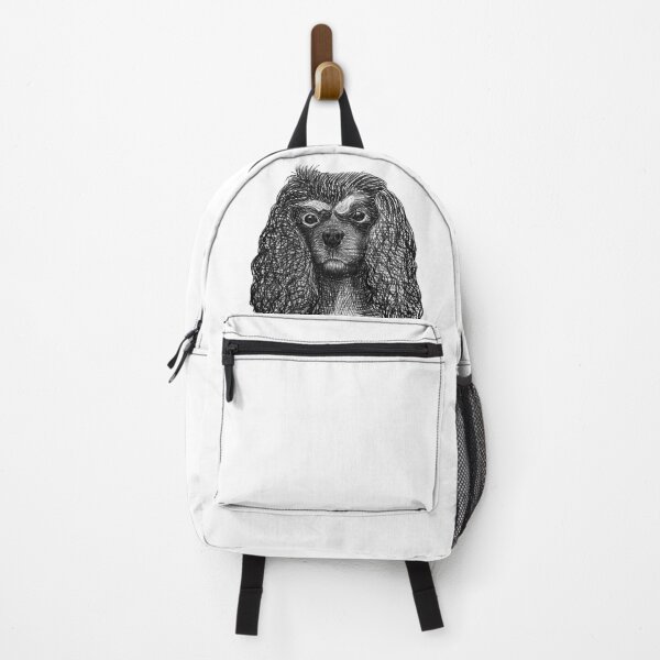 Item preview, a spaniel dog drawn in pencil designed and sold by nataliavavilina.