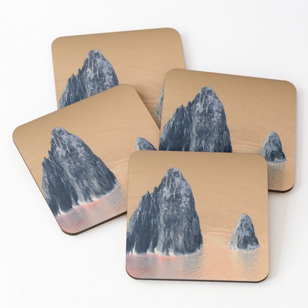 Item preview, Abstracted rocks in the sea designed and sold by bernd49.