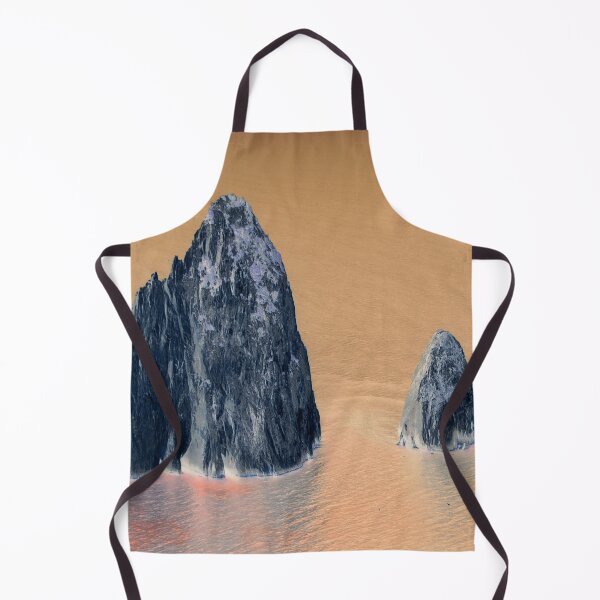 Item preview, Abstracted rocks in the sea designed and sold by bernd49.