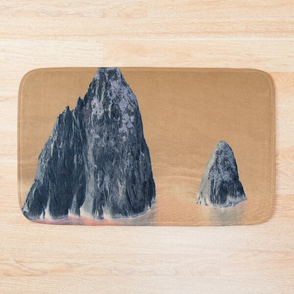 Item preview, Abstracted rocks in the sea designed and sold by bernd49.