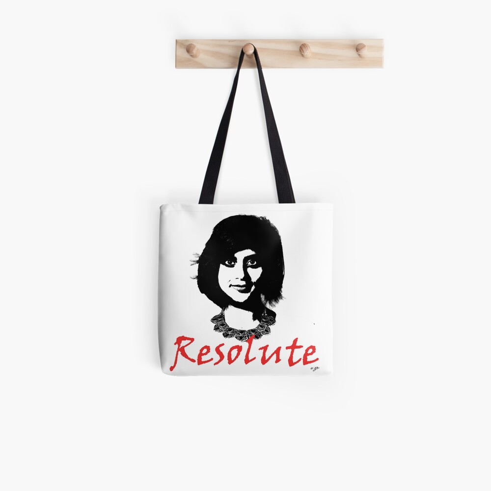 Resolute - Loujain al-Hathloul Tote Bag