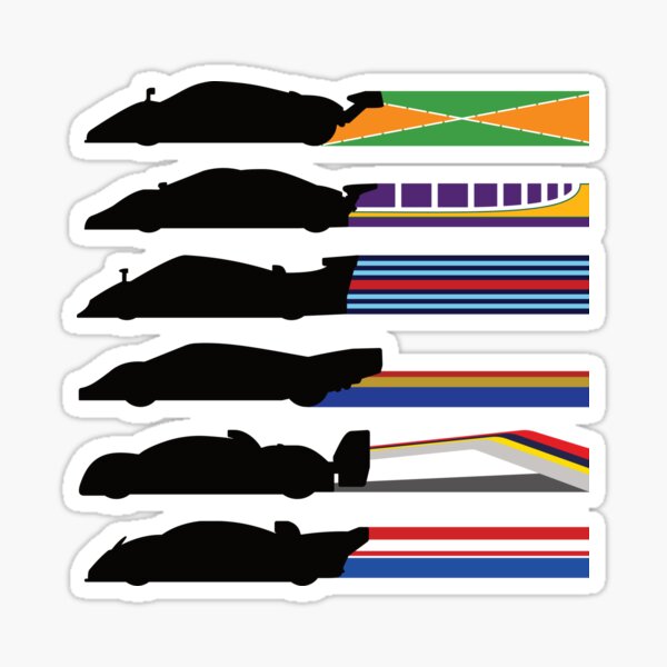 Conceptions de livrées d'icônes du groupe C Sticker