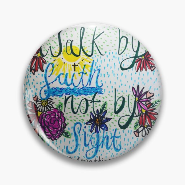 Item preview, Arte de caligrafía inspirada en 'WALK BY FE' designed and sold by MeganMead.