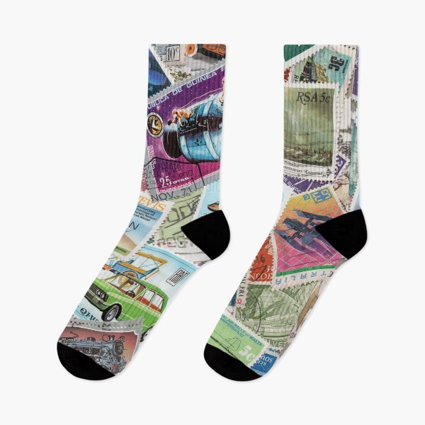 Item preview, Retro postage stamps designed and sold by Salomėja Misė.
