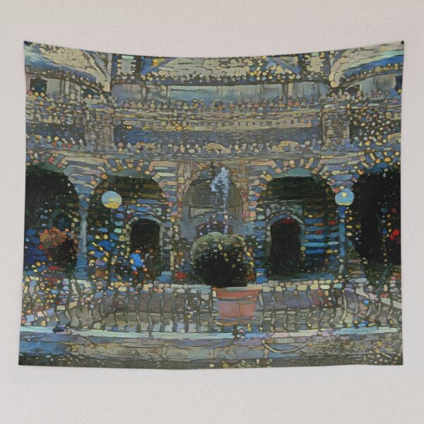 Item preview, KBW mosque interior from Homs - Kandinsky designed and sold by Homsalgia.