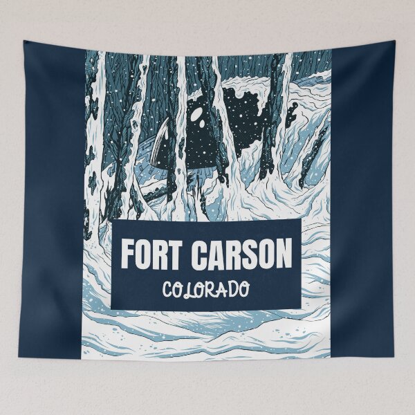 Item preview, Fort Carson Colorado Frozen UFO in Forest designed and sold by Taumaturgo.