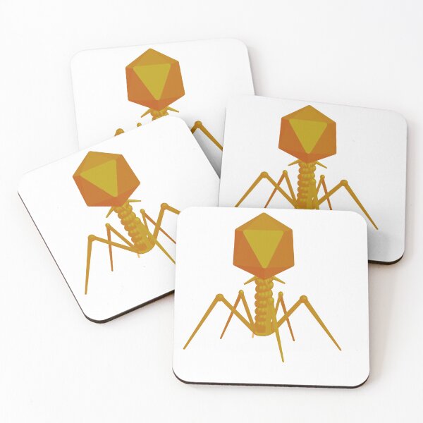 Item preview, Bold phage - yellow/white designed and sold by Jellie.