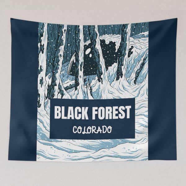 Item preview, Black Forest Colorado Frozen UFO in Forest designed and sold by Taumaturgo.