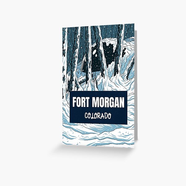 Item preview, Fort Morgan Colorado Frozen UFO in Forest designed and sold by Taumaturgo.