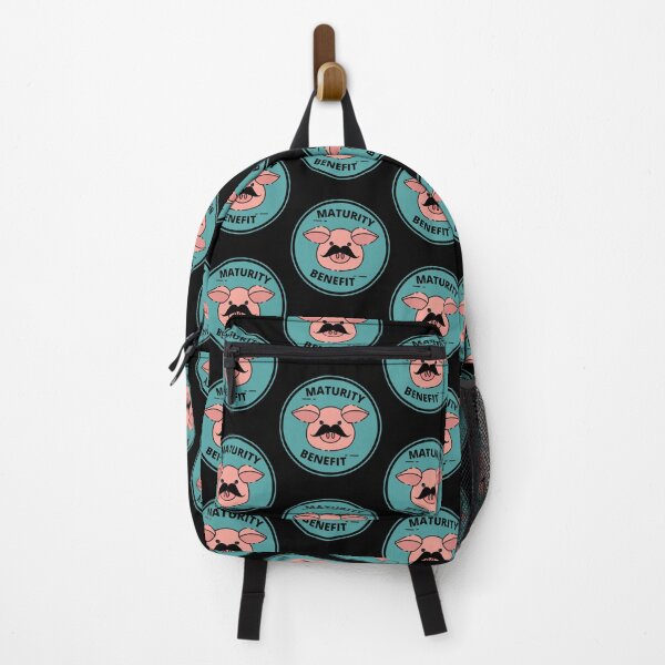 Item preview, MATURITY BENEFIT PIG WITH FUNNY MOUSTACHE OR MUSTACHE designed and sold by Awesome & Affordable.