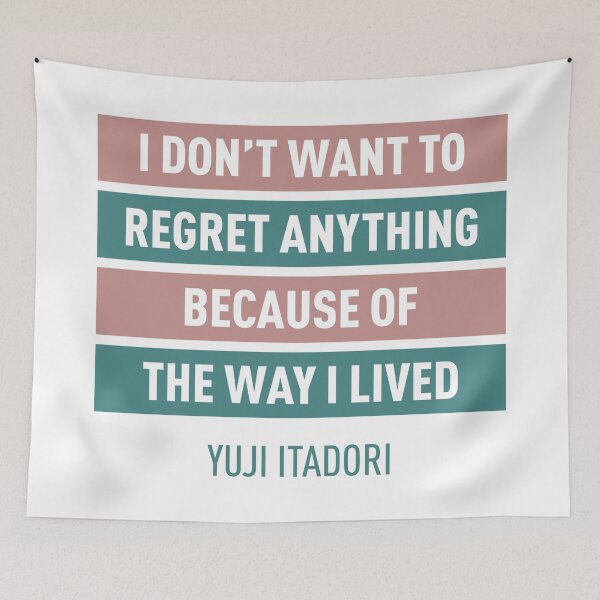 Item preview, I Don't Want To Regret Anything (Colors) designed and sold by FilipeFerreira.