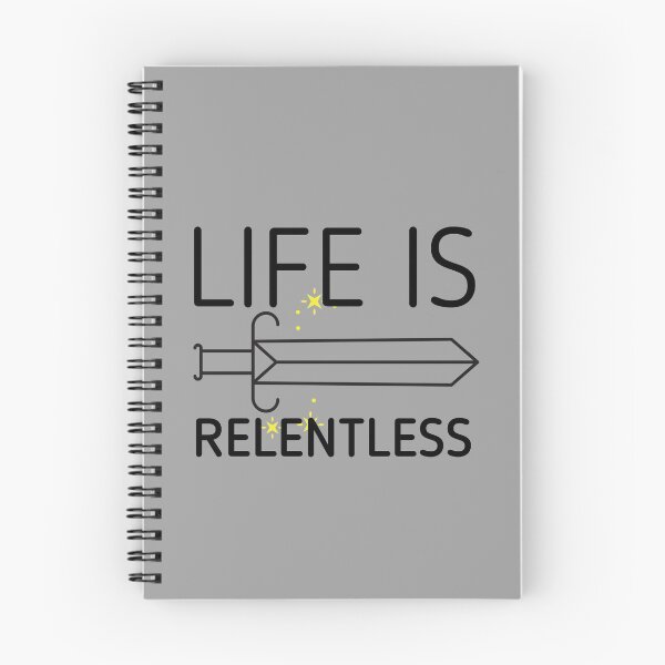 Item preview, Life Is Relentless Sword and Stars Design designed and sold by SweetAndSpice.