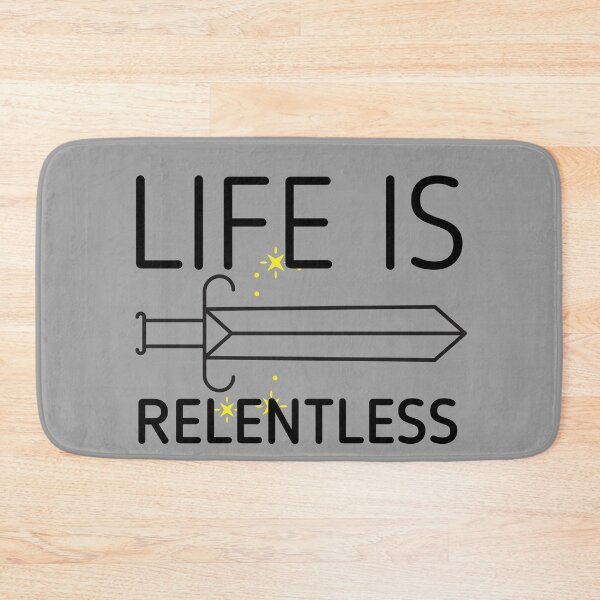 Item preview, Life Is Relentless Sword and Stars Design designed and sold by SweetAndSpice.