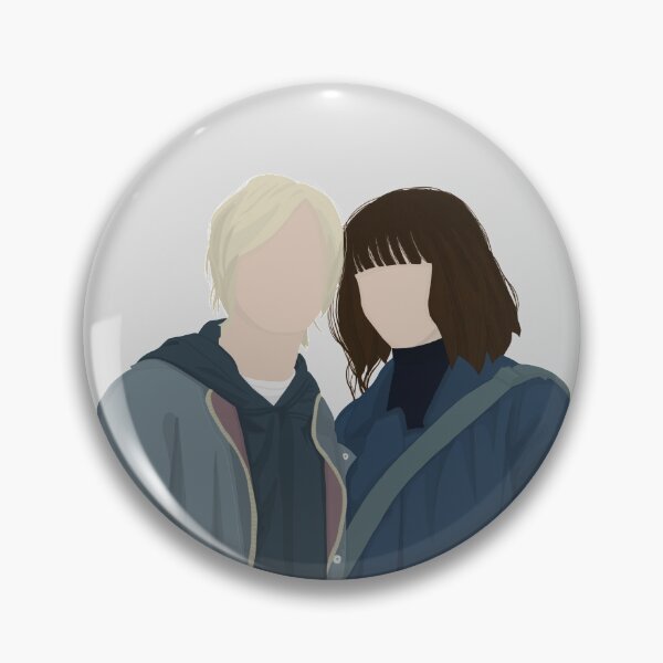 Item preview, Dark Netflix, Jonas Kahnwald (Louis Hofmann) and Martha Nielsen (Lisa Vicari) designed and sold by sm-pht.