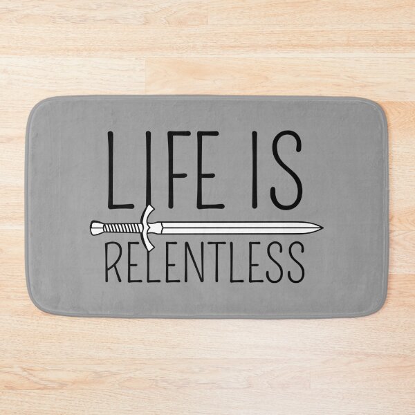 Item preview, Life Is Relentless Sword Design designed and sold by SweetAndSpice.