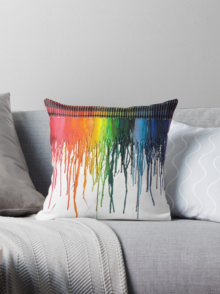 Melted Rainbow Crayons Poster for Sale by KatieMichelle23