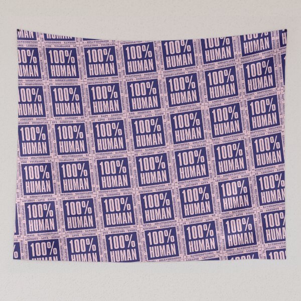 Item preview, WE PERCEIVE | 100% HUMAN - Distortion of Humanity designed and sold by Luis Wong | We Perceive.
