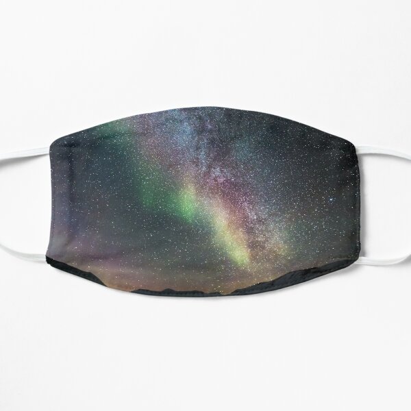 Aurora Borealis Flat Mask