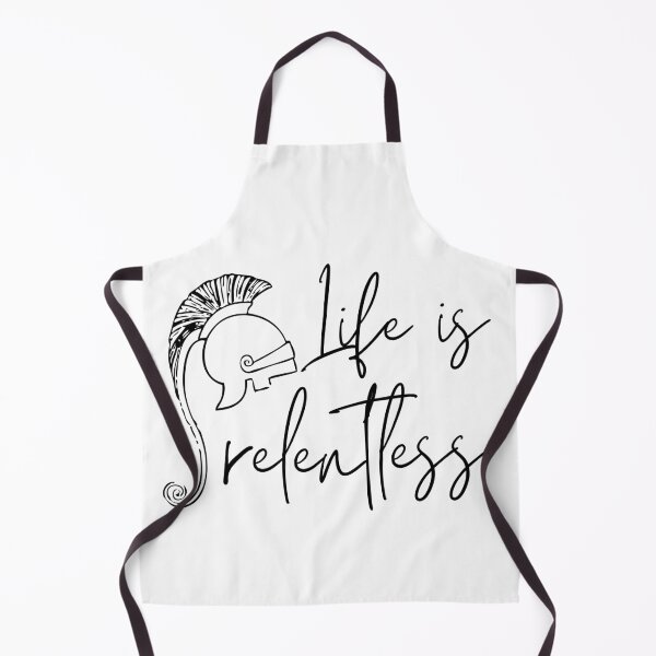 Item preview, Life Is Relentless Medieval Helmet Design designed and sold by SweetAndSpice.