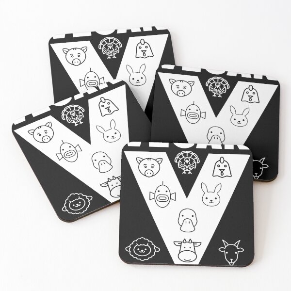 Item preview, Vegan for Animals designed and sold by Varerising.