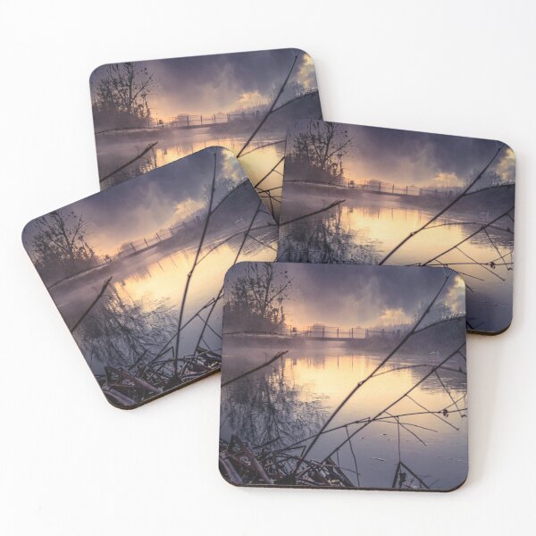 Item preview, River Avon, sunset, Wiltshire. designed and sold by PurposeStudio.