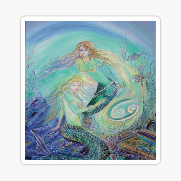 mermaid cancer Sticker