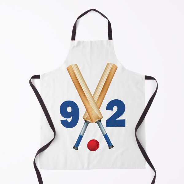 Item preview, Cricket number 92 - ninety two with bats and ball designed and sold by AllShirts21.