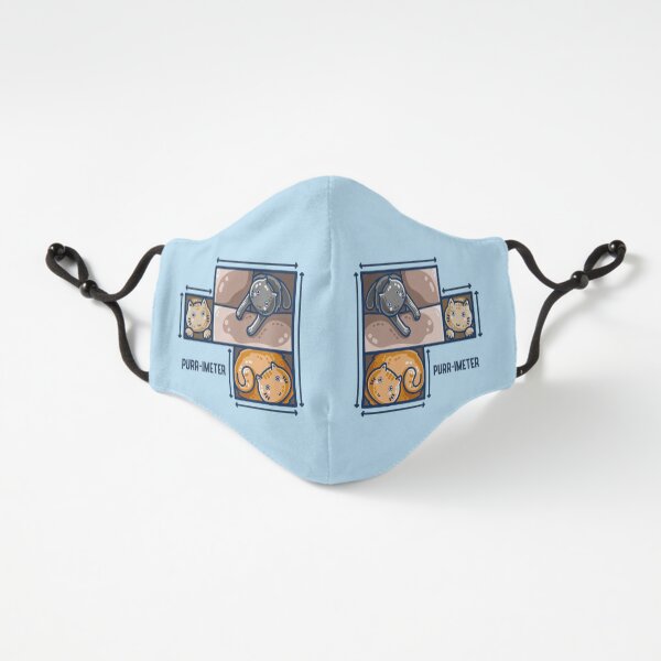 Purr-imeter Maths Cat Pun Fitted 3-Layer