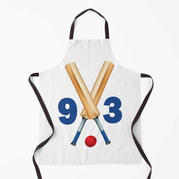 Item preview, Cricket number 93 - ninety three with bats and ball designed and sold by AllShirts21.