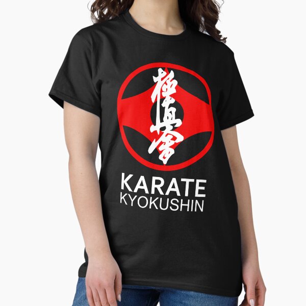 Item preview, Kyokushin Karate Symbol and Kanji White Text designed and sold by DCornel.