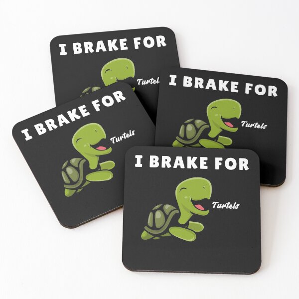 Item preview, I Brake For Turtles Turtle Lover Box Turtle Sea Turtle Shell Power designed and sold by KLINESTORE.