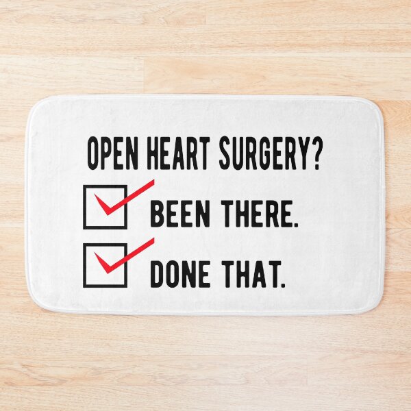 Item preview, HEART SURGERY SURVIVOR HEART ATTACK SURVIVOR - been there. done that. designed and sold by AndreasMei.