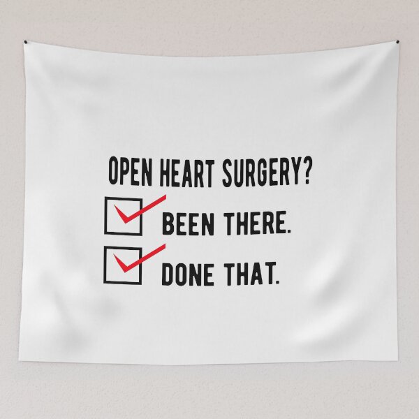 Item preview, HEART SURGERY SURVIVOR HEART ATTACK SURVIVOR - been there. done that. designed and sold by AndreasMei.