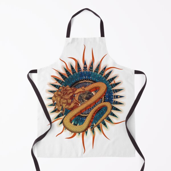 Item preview, Psychedelic Dragon Sun Mayan Aztec Kukulkan designed and sold by Jon J.S.H.
