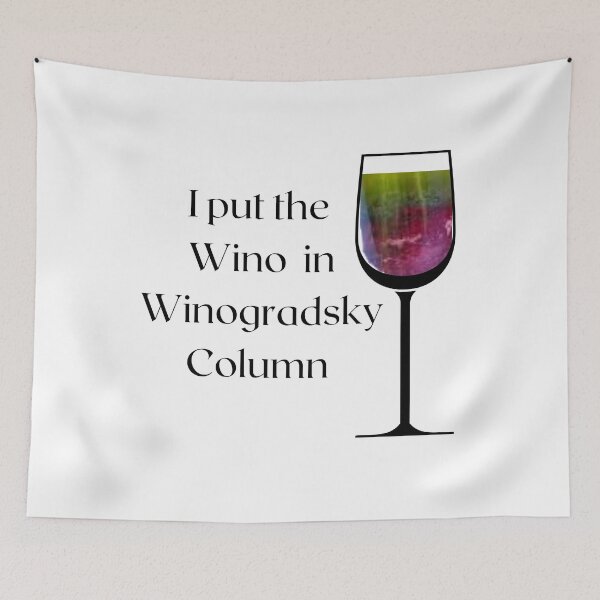 Item preview, I Put the Wino In Winogradsky Column designed and sold by AquosaLuna.