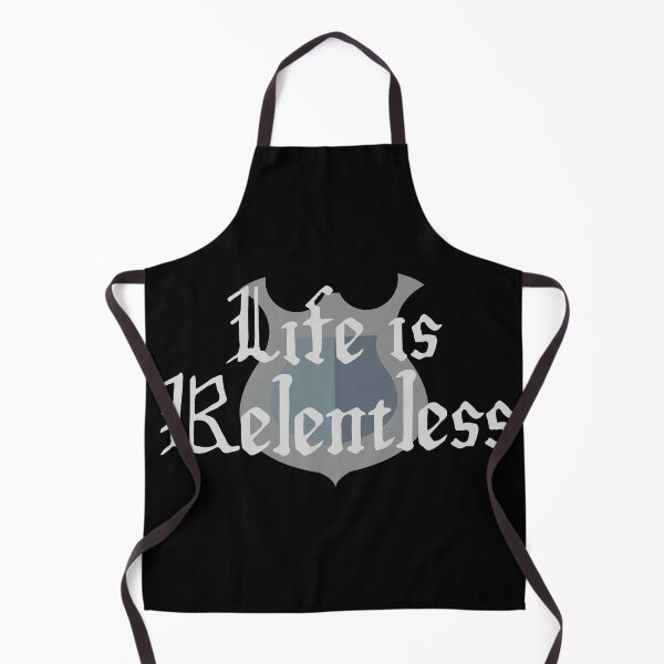 Item preview, Life Is Relentless Medieval Shield Design designed and sold by SweetAndSpice.