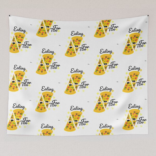 Item preview, Eating Pizza For Two designed and sold by Preety Padhiyar.