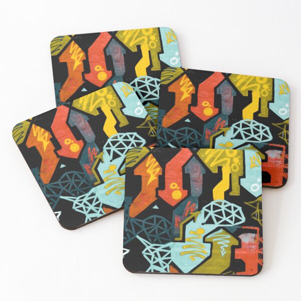 Item preview, Abstract Colorful Graffiti designed and sold by ArtGraffita.