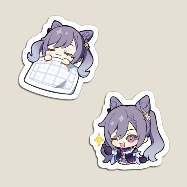 Item preview, Chibi Keqing Genshin Impact  designed and sold by emilywysz.
